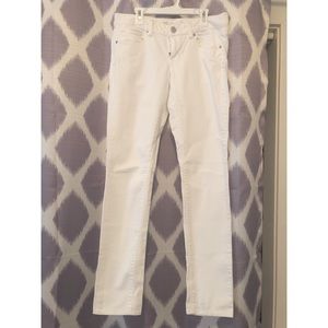 AE White Skinny Jeans